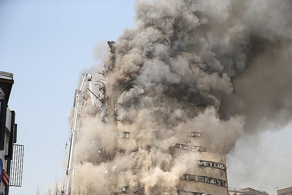 Condolences Pour In for Firemen Killed in Tehran Building Collapse