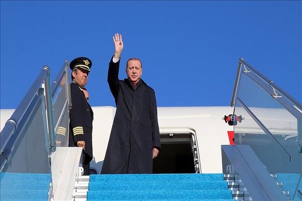 Türkiye Cumhurbaşkanı Erdoğan Tahran'da