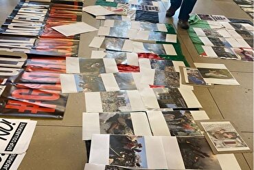 Fotoausstellung zu israelischen Verbrechen im Gazastreifen