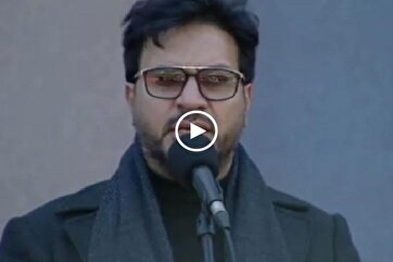 Shakernejad’s Quran Recitation During Nasrallah Funeral in Beirut