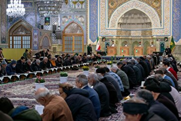 Photos: Quranic Gathering at Imam Reza Shrine in Ramadan 2025