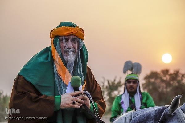 Taziyeh performance in Shush, Khuzestan Province