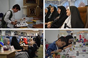 روایت تصویری فعالیت فرهنگی اهالی قرآن در مصلی