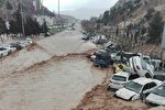 وقوع سیل در شیراز/ آبگرفتگی ورودی دروازه قرآن/ 19 نفر فوتی