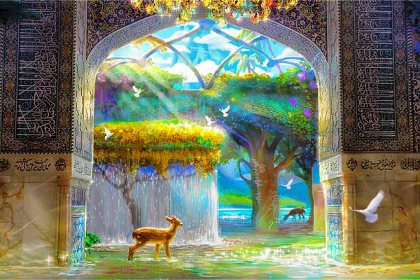 رونمایی از تازه‌ترین دیوارنگاره میدان ولیعصر(عج)