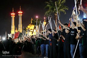 «مشق شمشیر» در قم⁩