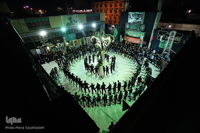 مراسم عزاداری سنتی بوشهری در اهواز