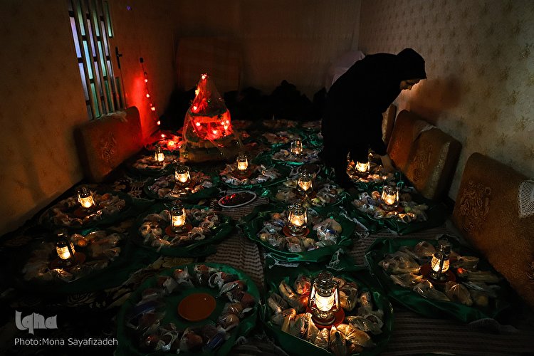 مراسم نمادین سینی حضرت قاسم(ع) در اهواز