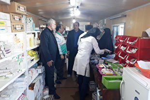 توفیق خدمت به زوار اربعین در داروخانه مرزی + تصاویر