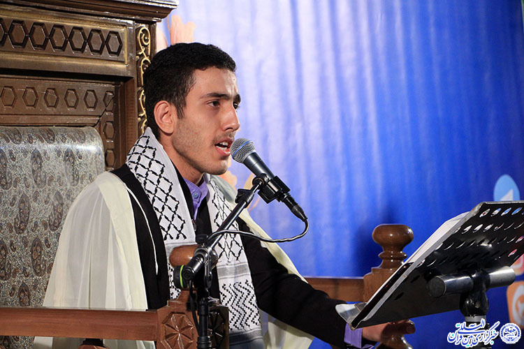 فیلم/تلاوت امیرحسین انواری در جشنواره تلاوت‌های مجلسی