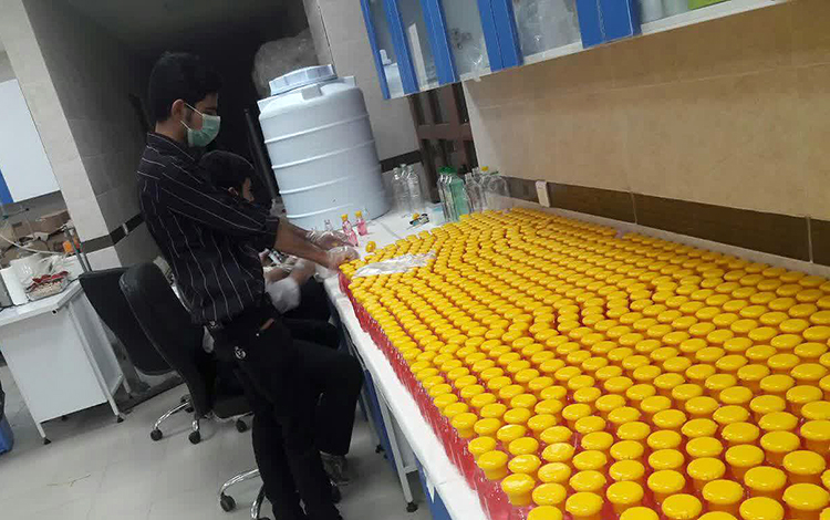 نقش آفرینی دانشجویان بسیجی یزدی در بحران کرونا