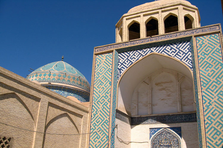 بادگیرهای مسجد &laquo;امیرچقماق&raquo; یزد مرمت شد