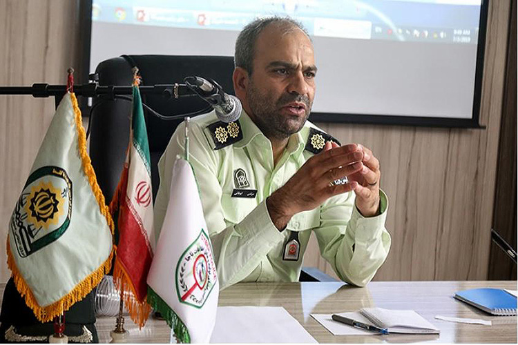 سرهنگ مرتضی ابوطالبی، رئیس پلیس فتا استان یزد 