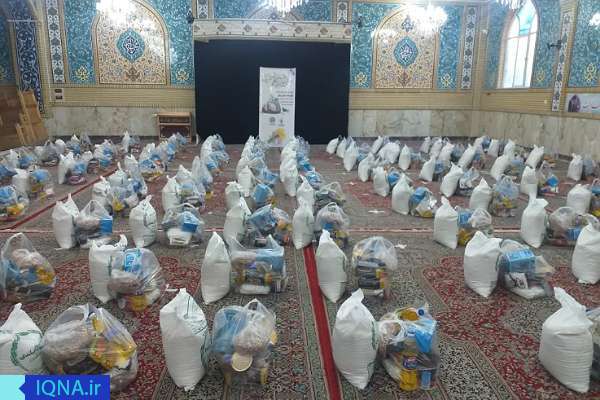 عکس | توزیع بسته‌های حمایتی «قرار دوازدهم» میان نیازمندان در البرز