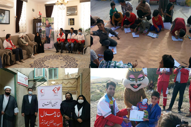 از نقاشی‌های ماندگار کودکان کرمانشاهی تا غم از دست دادن فرزند