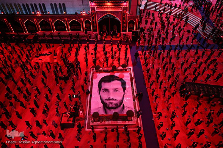 عزاداری شب هشتم محرم در امامزاده صالح(ع)