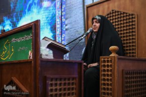 رقابت‌های بانوان در چهل‌وچهارمین دوره مسابقات حفظ قرآن تهران