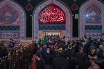 حرم اباعبدالله الحسین(ع) در بامداد اربعین حسینی + عکس و فیلم