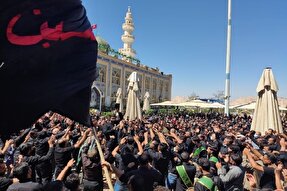 فیلم | عزاداری عاشورا در گلزار شهدای کرمان