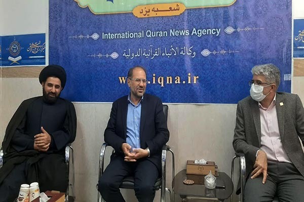بازدید رئیس و نائب رئیس شورای شهر یزد از ایکنا