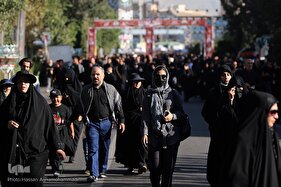 آیین پیاده‌روی جاماندگان اربعین حسینی در تهران