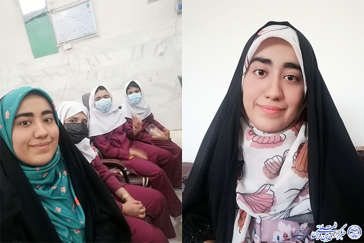 عاطفه عمویی، حافظ قرآن کریم از اردکان