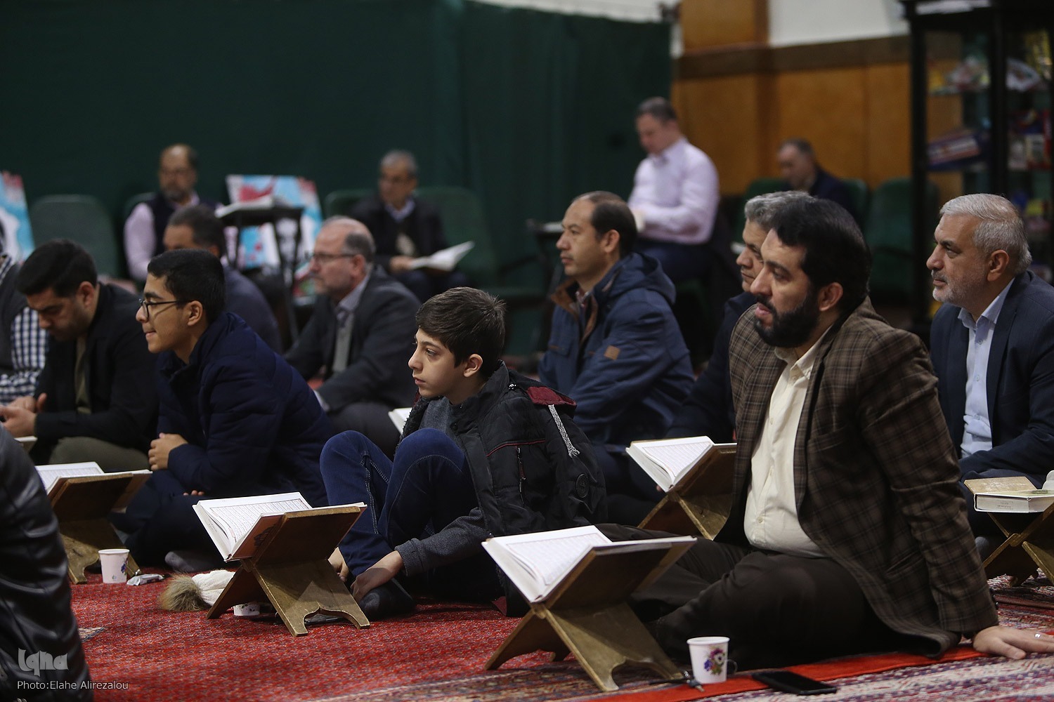 برگزاری محفل قرآنی در محله خانی‌آباد