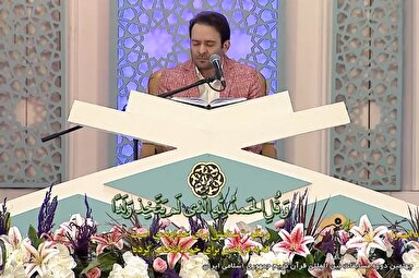 فیلم | تلاوت افتخاری «حامد ولی‌زاده» در آخرین روز مسابقات بین‌المللی قرآن