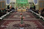عکس | ترتیل‌خوانی قرآن کریم در حرم امام رضا(ع)