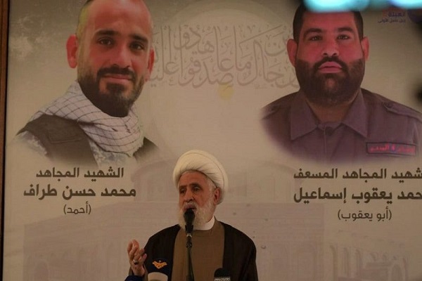 نعیم قاسم: تنها با سلاح و مقاومت دشمن وادار به عقب‌نشینی می‌شود