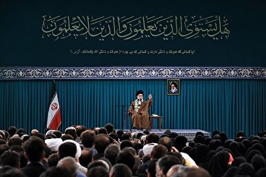 فیلم | بیانات رهبر انقلاب در دیدار معلمان