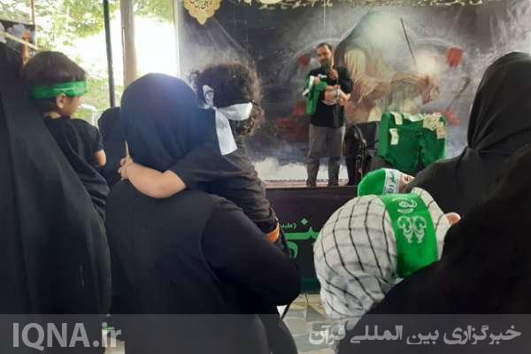 عزاداری مادران کمالشهری برای شش‌ماهه دشت کربلا + فیلم و عکس