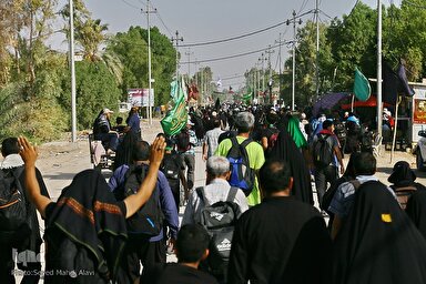 فیلم | جاده بهشت و «لبیک‌گویان حسین(ع)»