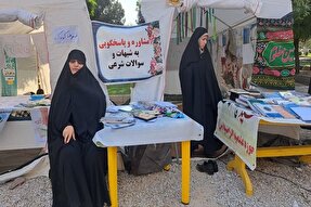 خدمت‌رسانی موکب حضرت زهرا(س) اسدآباد به زائران حسینی