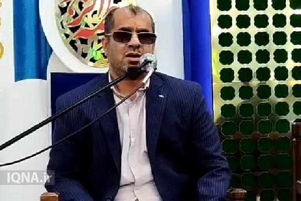 عباس فلاح، روشندل حافظ کل قرآن کریم