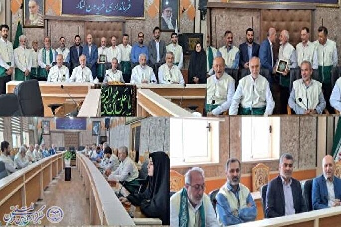 استقبال از کاروان «خادمیاران رضوی شهرستان فریدونکنار