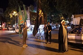 عکس | مراسم چاوش‌خوانی برای استقبال از ماه محرم در محلات خرم‌آباد