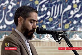 فیلم | تلاوت «موحد امین» در نماز عید فطر