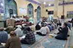 عکس | برپایی کرسی‌های تلاوت رضوی در مساجد کرمانشاه