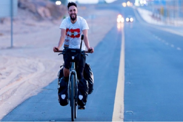 سفر طولانی جوان بلژیکی با دوچرخه‌ به مقصد حج + فیلم