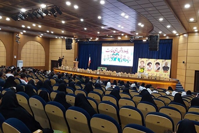 مراسم بزرگداشت نخستین سالگرد شهادت آیت‌الله رئیسی در زابل برگزار شد