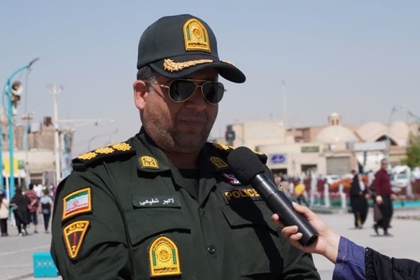 سرهنگ اکبر شفيعی، فرمانده انتظامی شهرستان یزد