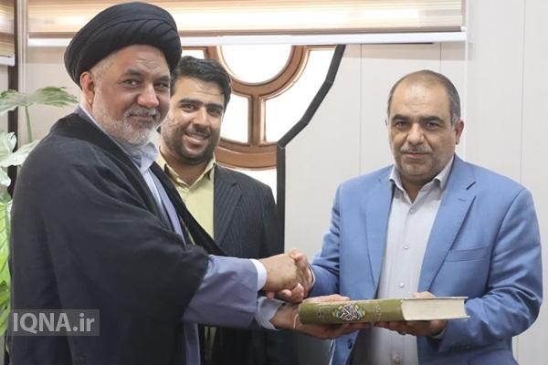 نشست مدیر ستاد اقامه نماز استان با سرپرست دانشگاه فرهنگیان