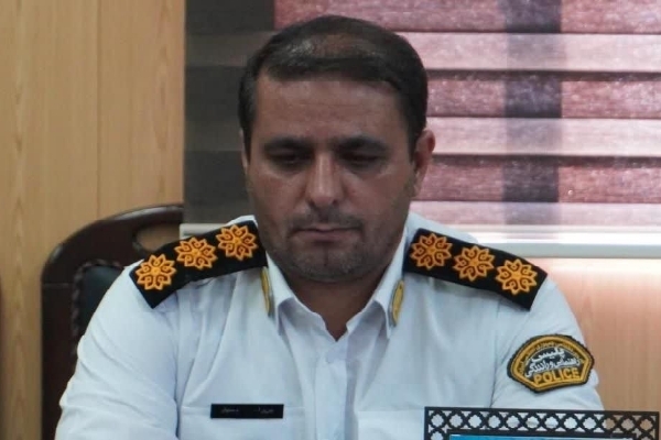 سرهنگ عزیزالله دستوار، رئیس پلیس راهور استان یزد