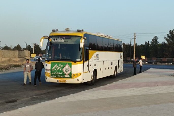 اعزام ناوگان حمل‌و‌نقل عمومی لرستان به مرزهای مهران و شلمچه