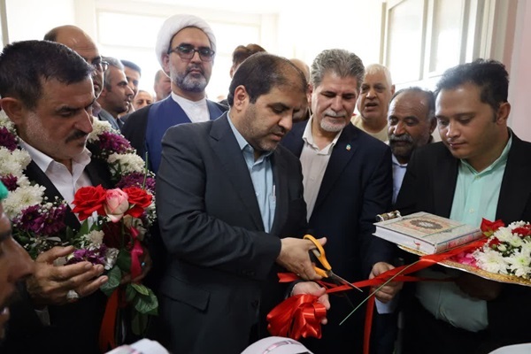 افتتاح مدرسه خیری در مهریز