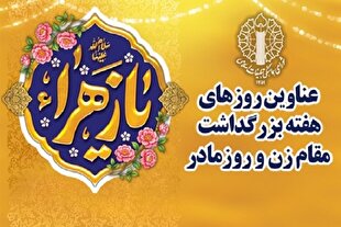 گرامیداشت هفته زن با شعار «بانوی ایرانی، مظهر نجابت، الگوی مقاومت»