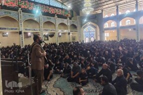 فیلم | عزاداری هیئت ابوالفضل گردفرامرز در روز شهادت فاطمه(س)