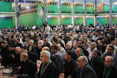 استقبال از ۶۶۵ پیرغلام و خادم حسینی