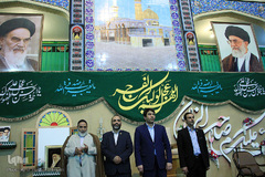 استقبال از ۶۶۵ پیرغلام و خادم حسینی